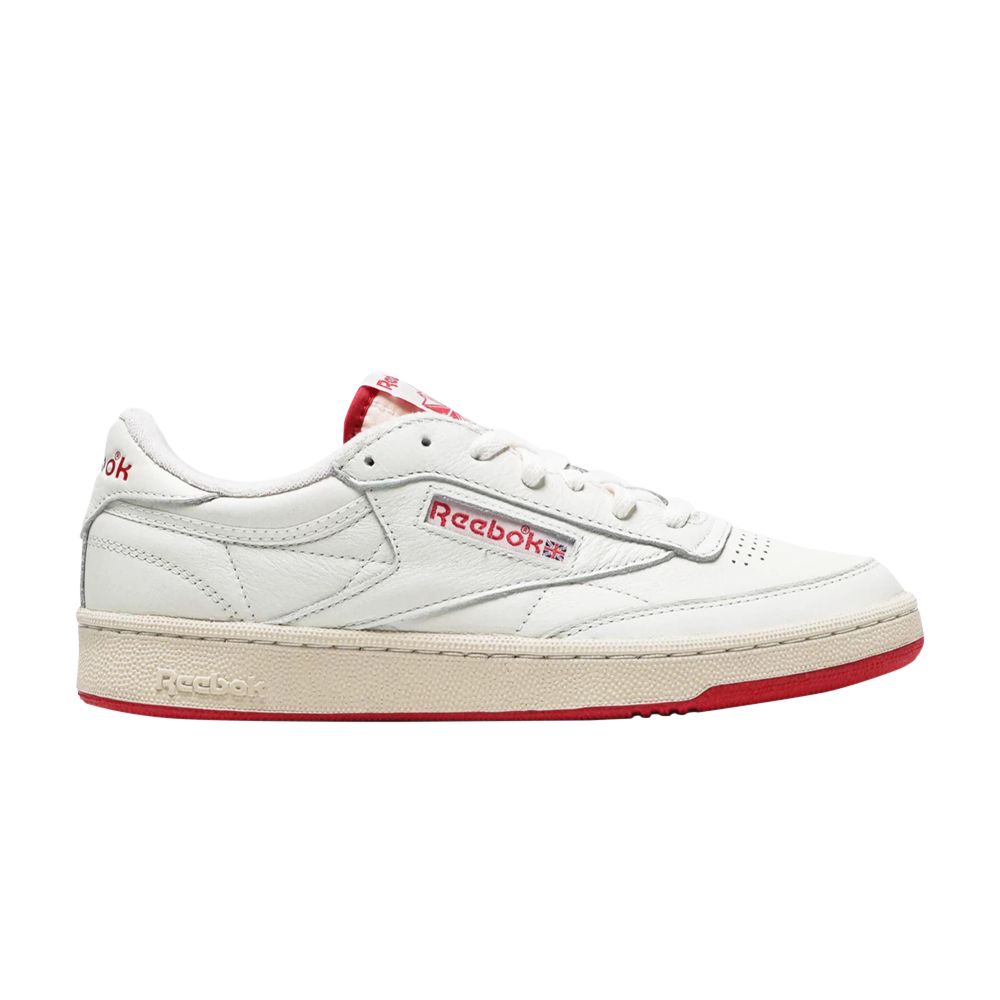 Reebok Club C 85 Vintage 'Chalk Vector Red' | Cream | Men's Size 11 - 100070250