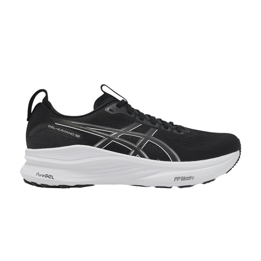 ASICS Gel Kayano 32 Wide 'Black White' | Men's Size 8 - 1011C051-002