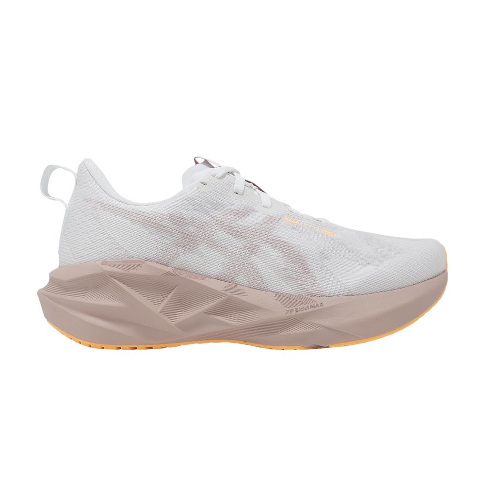 Pre-owned Asics Wmns Novablast 5 Wide 'white Fawn' | Women's Size 7.5