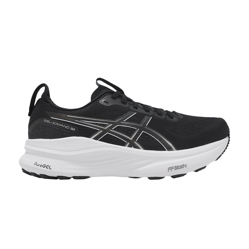 Pre-owned Asics Wmns Gel Kayano 32 Wide 'black White' | Women's Size 10