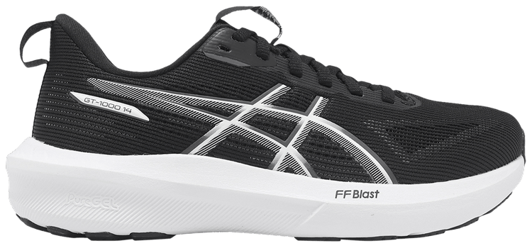 Asics Wmns GT 1000 14 Wide Black White