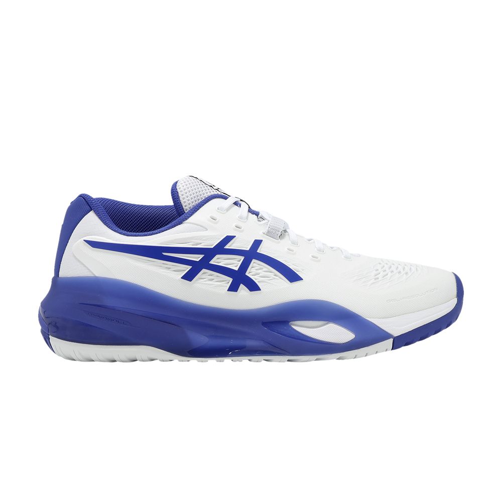 ASICS Gel Resolution X Wide 'White Dark Cobalt' | Men's Size 9 - 1041A487-101