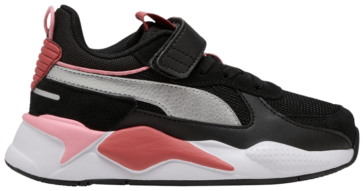 Puma RS X Metallic AC Little Kid Black Exotic Red