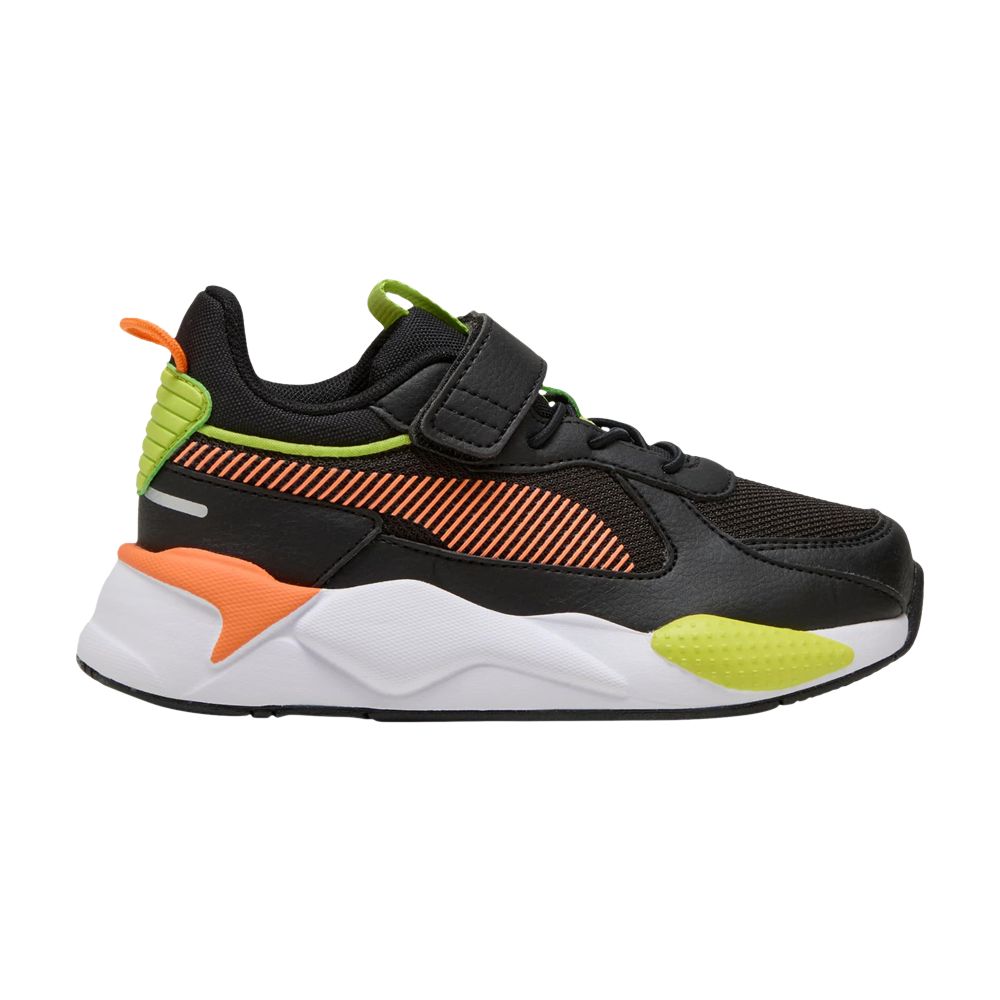 Pre-owned Puma Rs-x Little Kid 'black Orange Glo' | Kid's Size 13