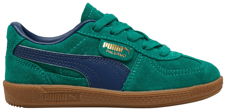 Puma Palermo Little Kid Wild Green Persian Blue