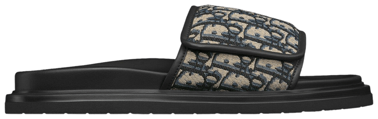 Buy Dior Aqua Sandal 'Dior Oblique - Black Beige' - 3SA167ZSA H961