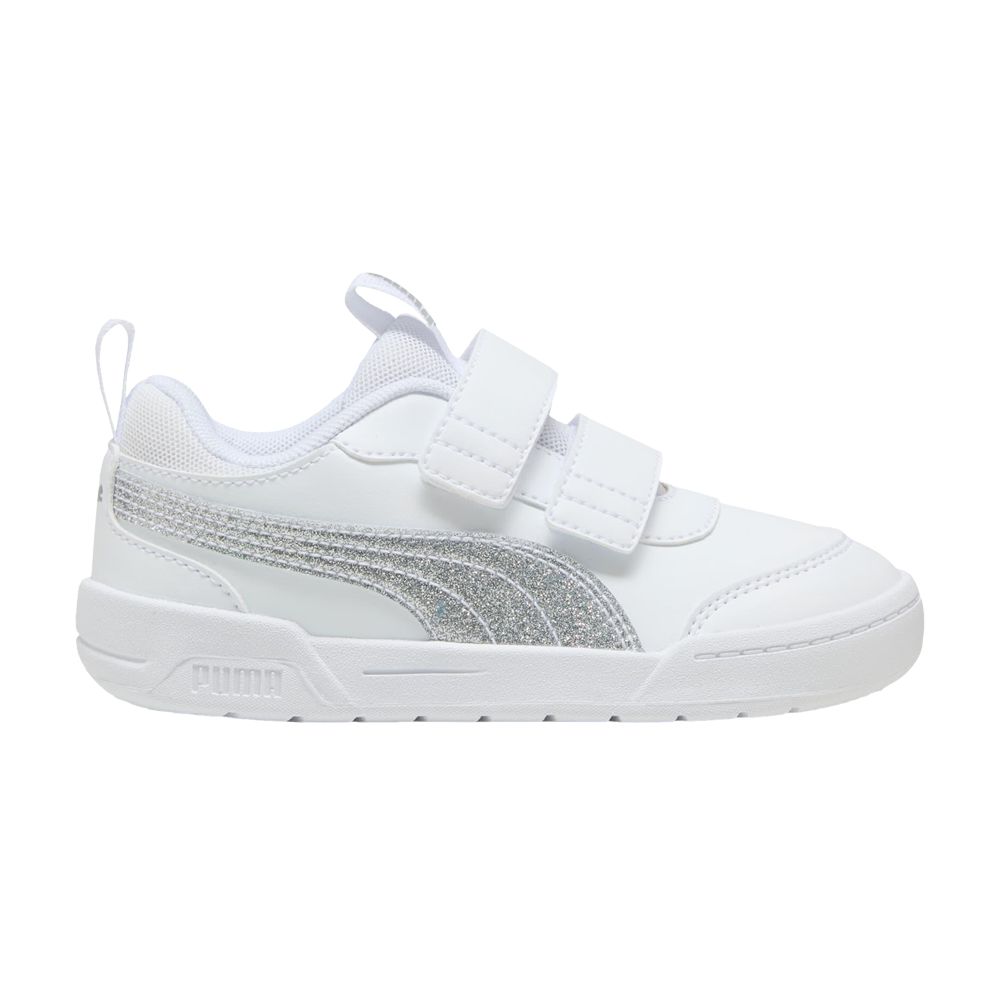 Pre-owned Puma Multiflex 2 Little Kid 'glitz - White Silver' | Kid's Size 1
