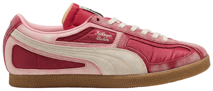 KidSuper Studios x Puma Brasil Panels Dark Crimson Alpine Snow