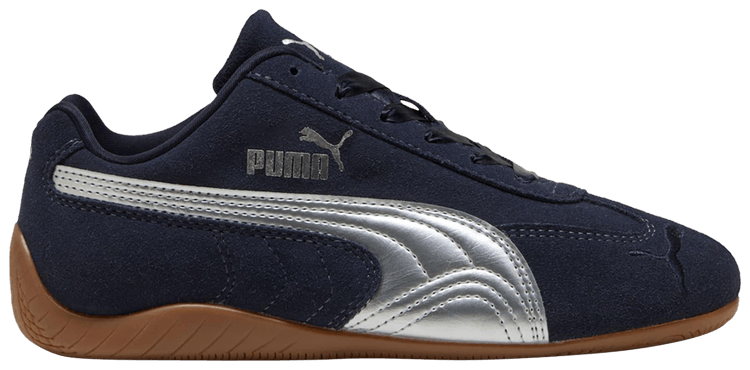 Puma Speedcat Big Kid Metallic Pack   New Navy Silver