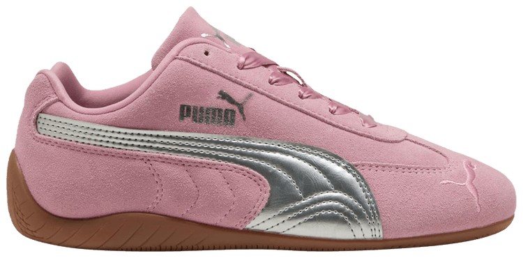 Puma Speedcat Big Kid Metallic Pack   Poised Pink Silver