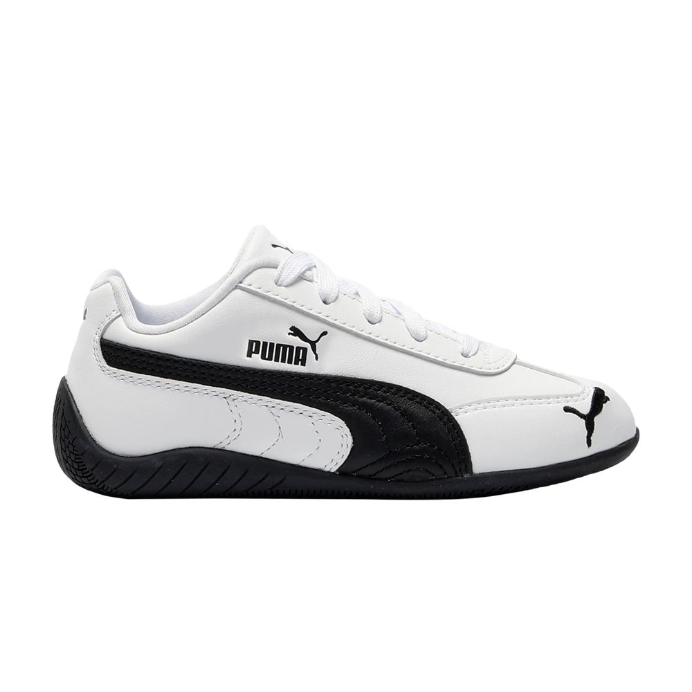 Pre-owned Puma Speedcat Leather Little Kid 'white Black' | Kid's Size 3