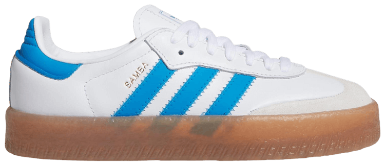 adidas Sambae J White Bright Blue