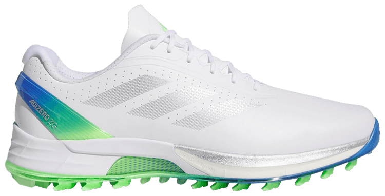 Adidas Adizero ZG Spikeless Golf White Lime Burst