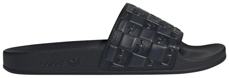 Adidas Adilette Slides Black Carbon