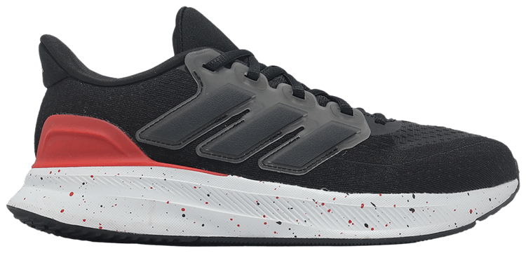 Adidas Ultrarun 5 J Black Grey Pure Ruby