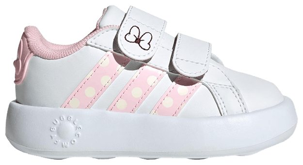 Disney x adidas Grand Court I Minnie Mouse   Pink Polka Dots