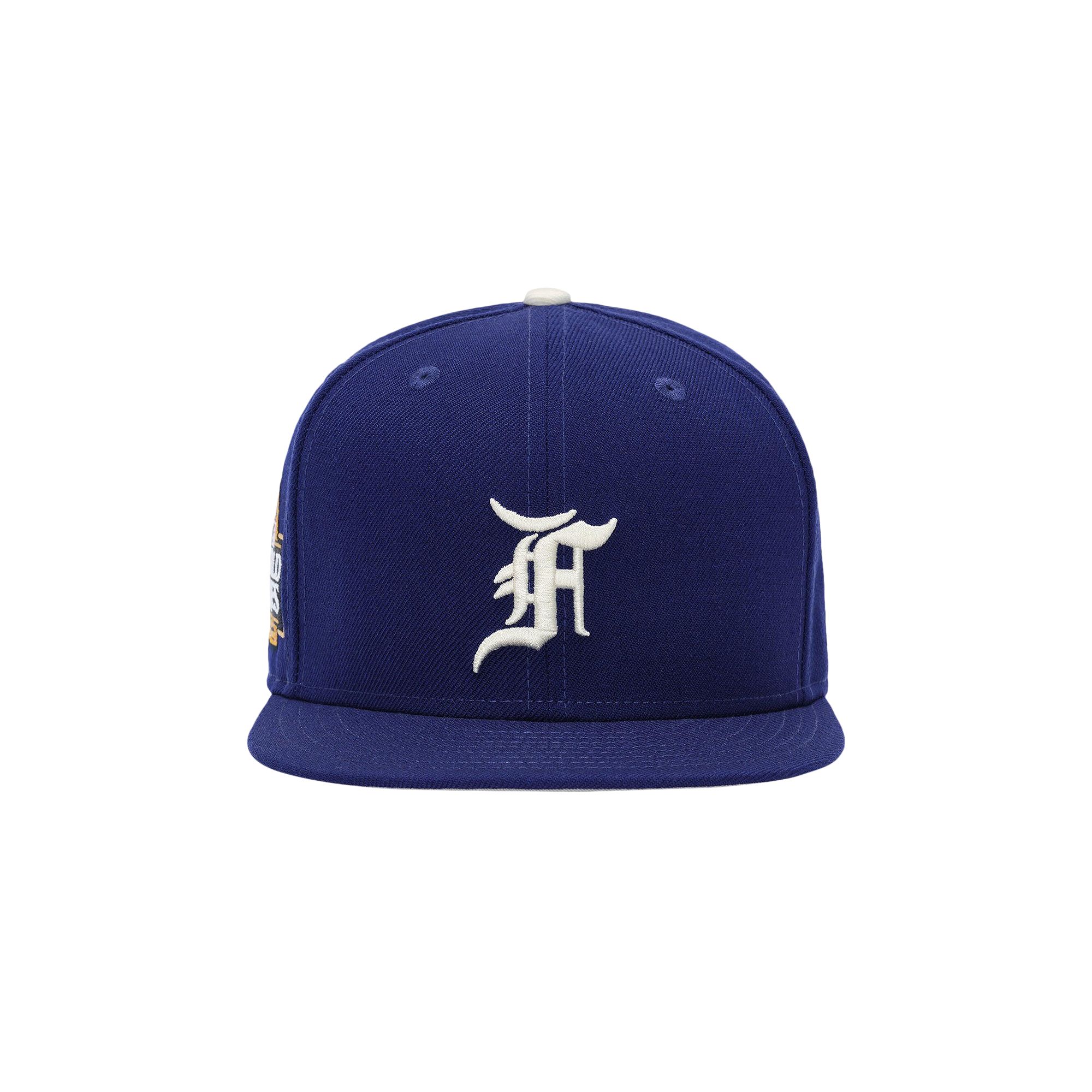 Pre-owned Essentials Fear Of God Los Angeles Dodgers 59fifty Cap 'royal' | Blue | Men's Size 7.75
