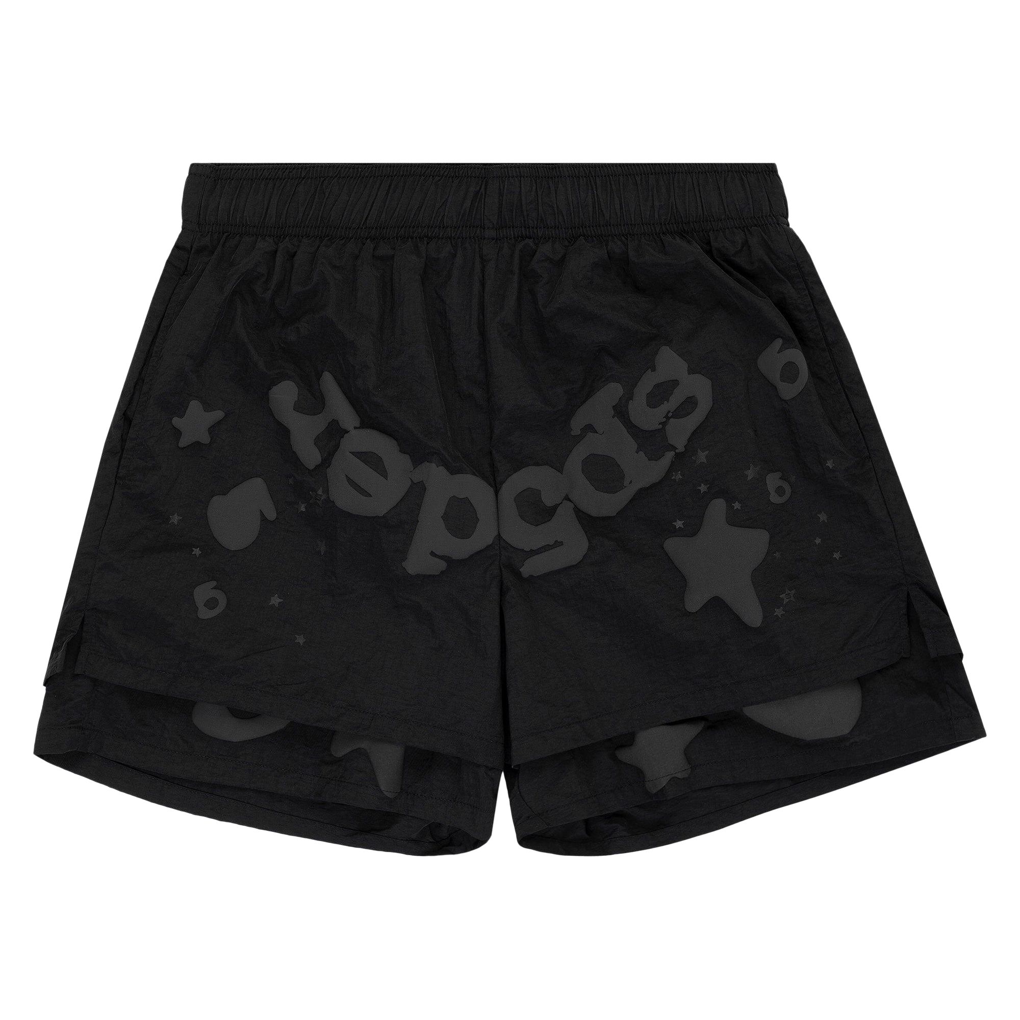 Pre-owned Sp5der Beluga Double Layer Short 'black' | Men's Size L
