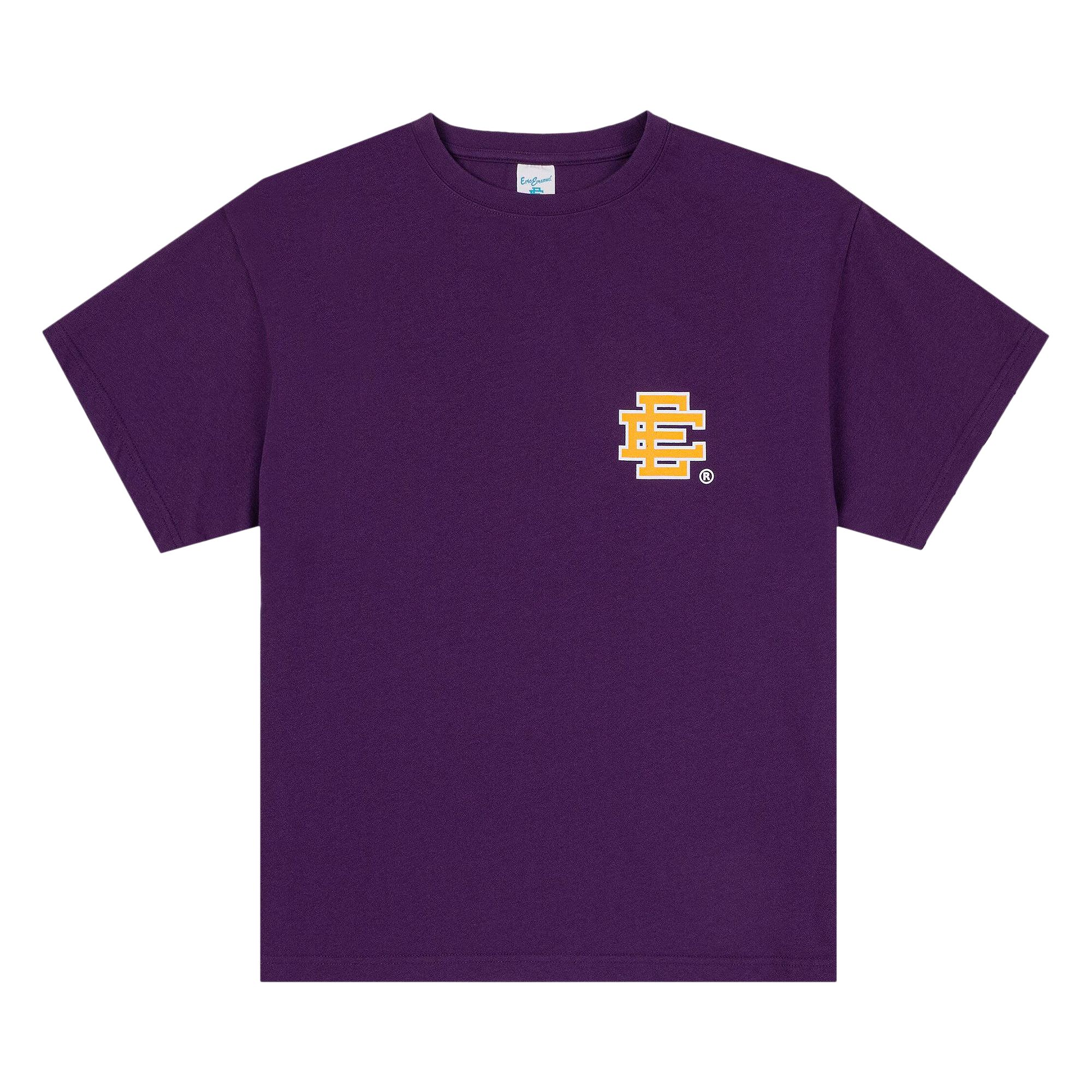 Pre-owned Eric Emanuel Ee Basic T-shirt 'purple' | Men's Size S