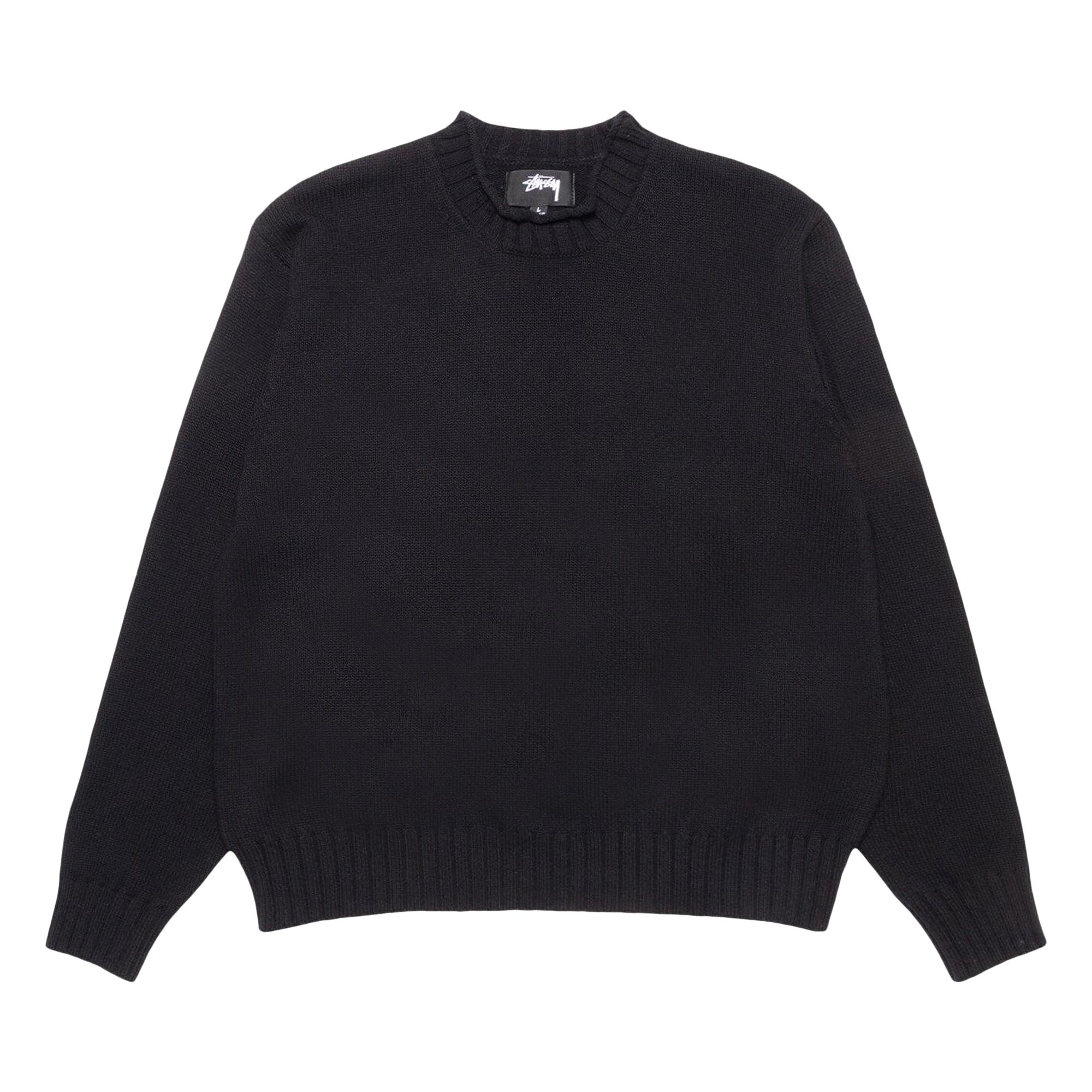 Pre-owned Stussy Surfman Mock Sweater 'black' | Men's Size M