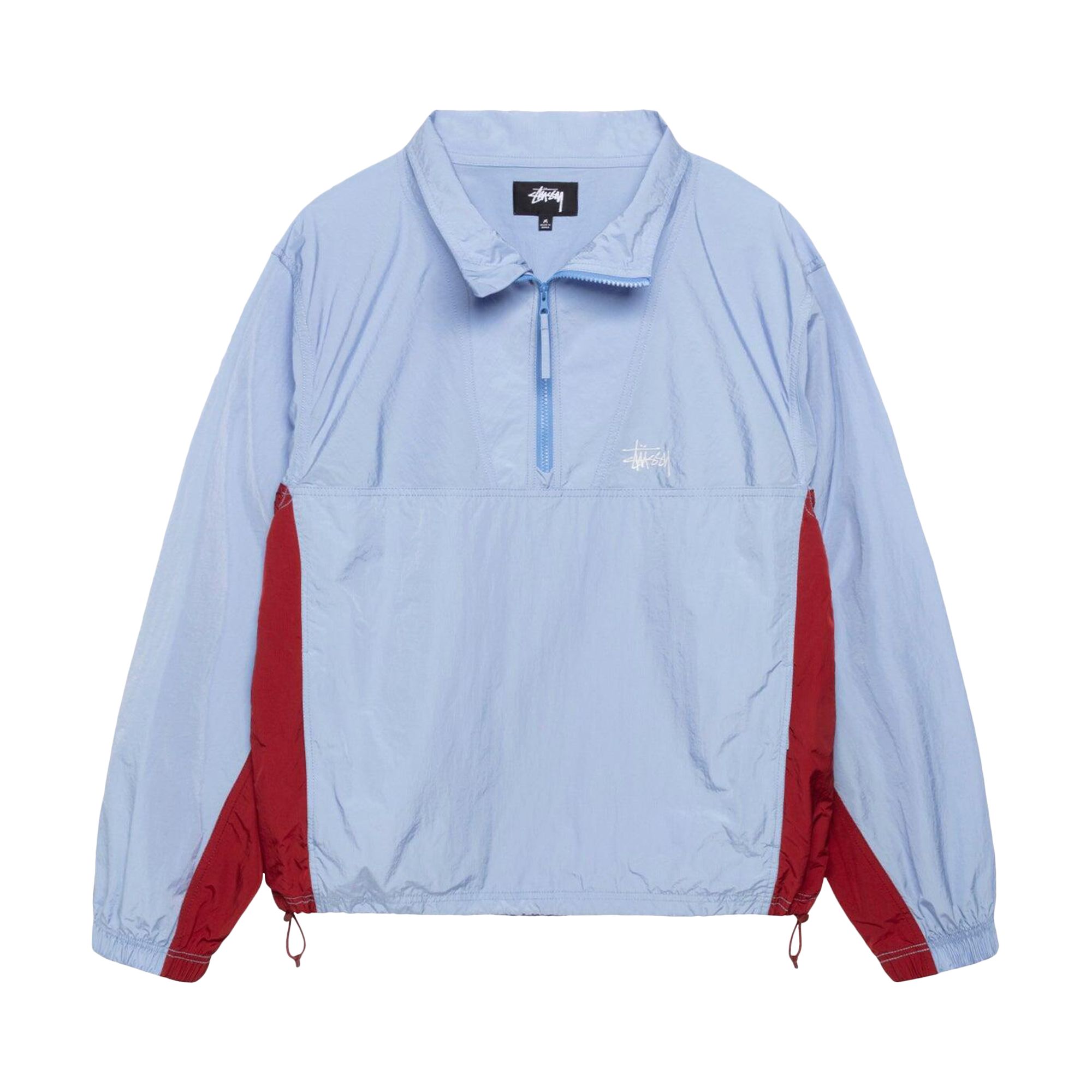 Pre-owned Stussy Warm Up Pullover 'blue' | Men's Size L