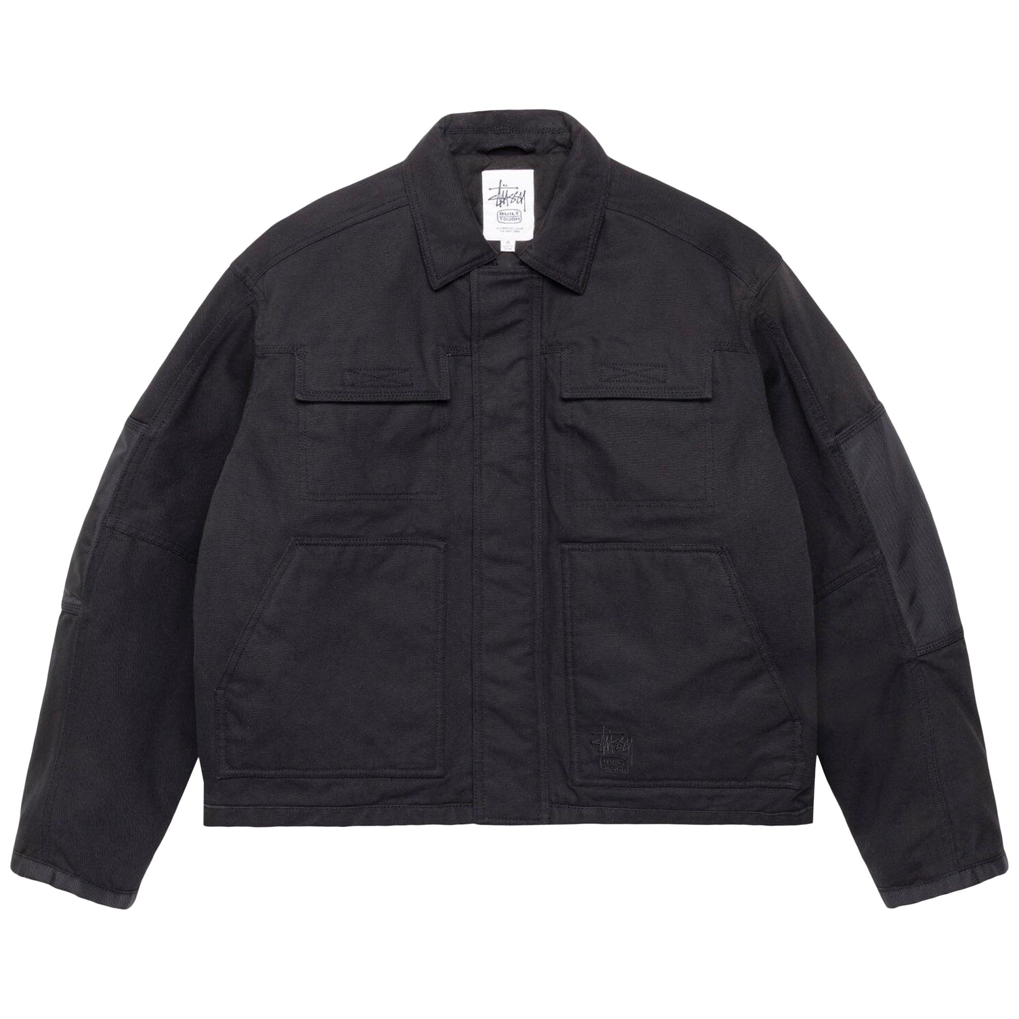 Pre-owned Stussy Utility Work Jacket 'black' | Men's Size M