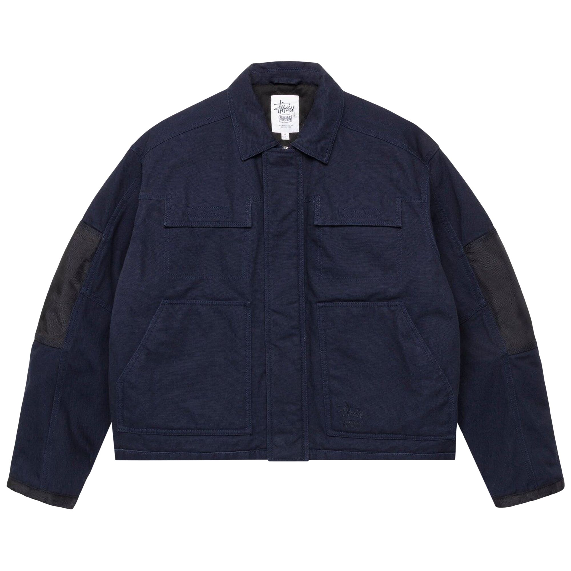 Pre-owned Stussy Utility Work Jacket 'navy' | Blue | Men's Size L