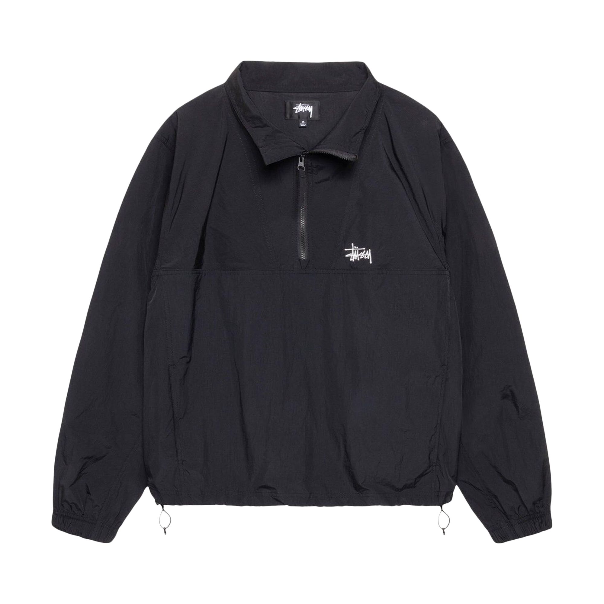 Pre-owned Stussy Warm Up Pullover 'black' | Men's Size L