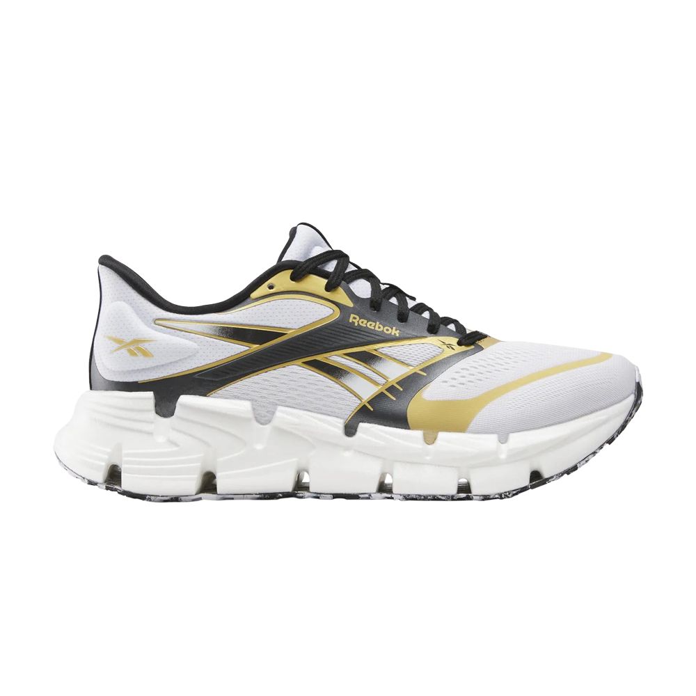 Reebok FloatZig 2 'White Black Gold' | Men's Size 9.5 - 100246307