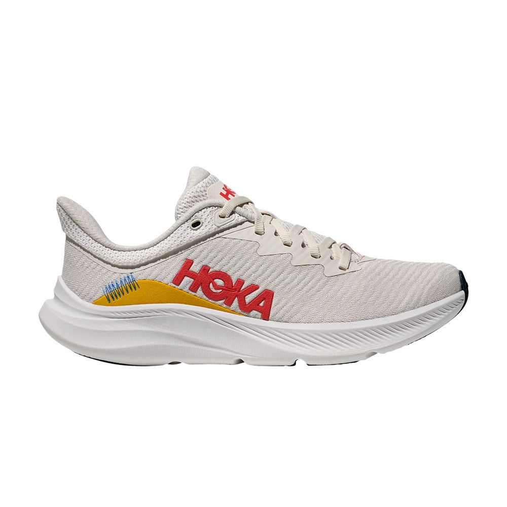 Pre-owned Hoka Wmns Solimar 'grout Cerise' | Cream | Women's Size 11 In White
