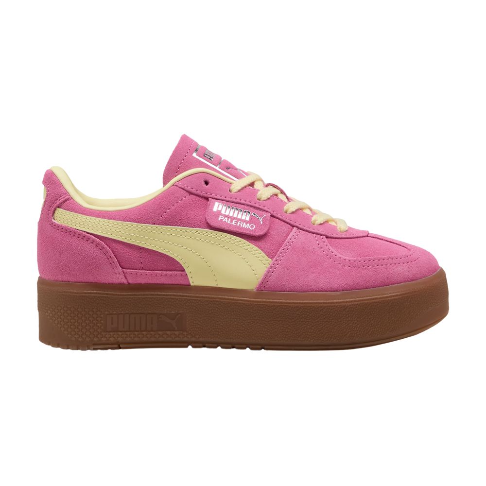 Pre-owned Puma Wmns Palermo Elevata 'posie Pink Gold Moon' | Women's Size 8