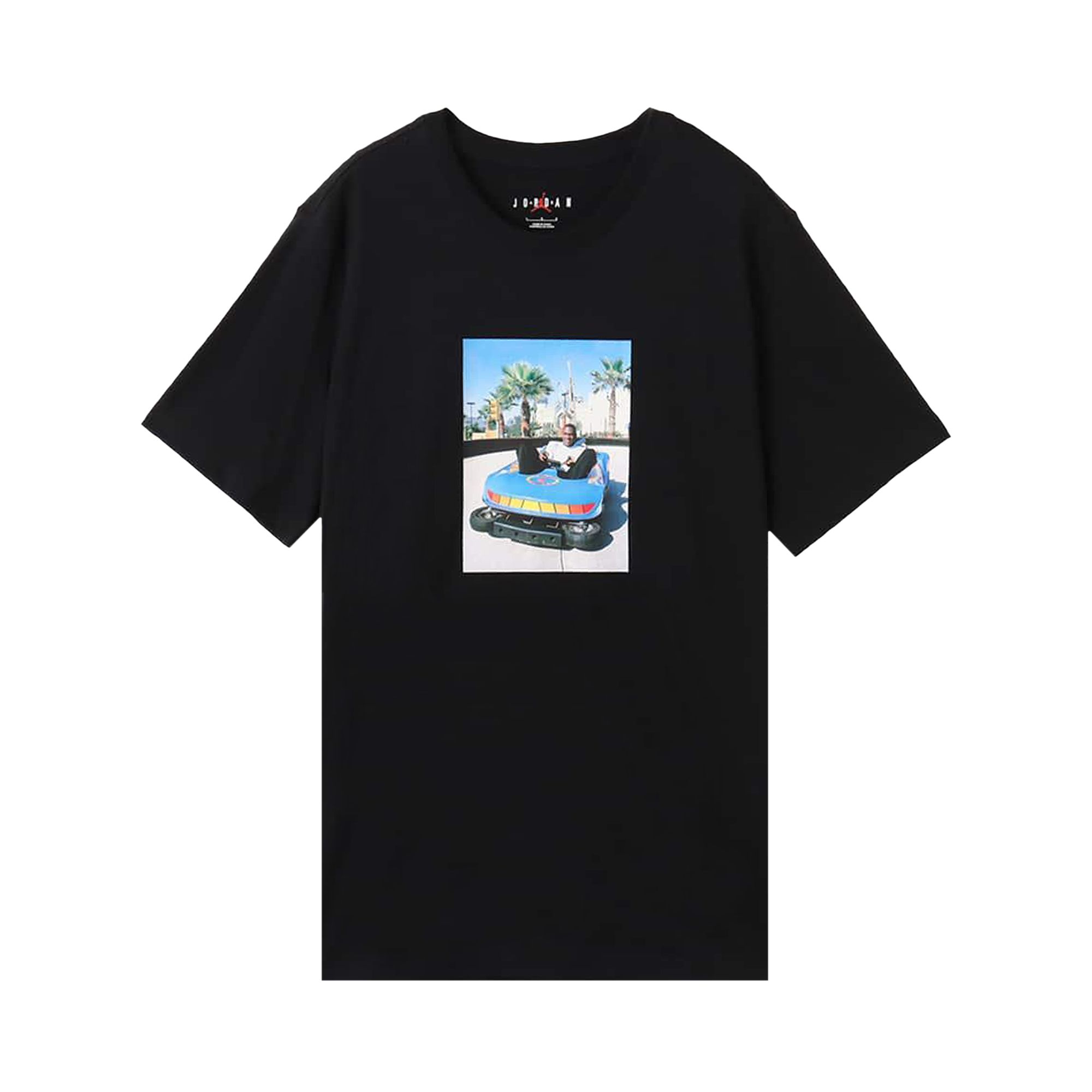 Pre-owned Air Jordan T-shirt 'black/white' | Men's Size L