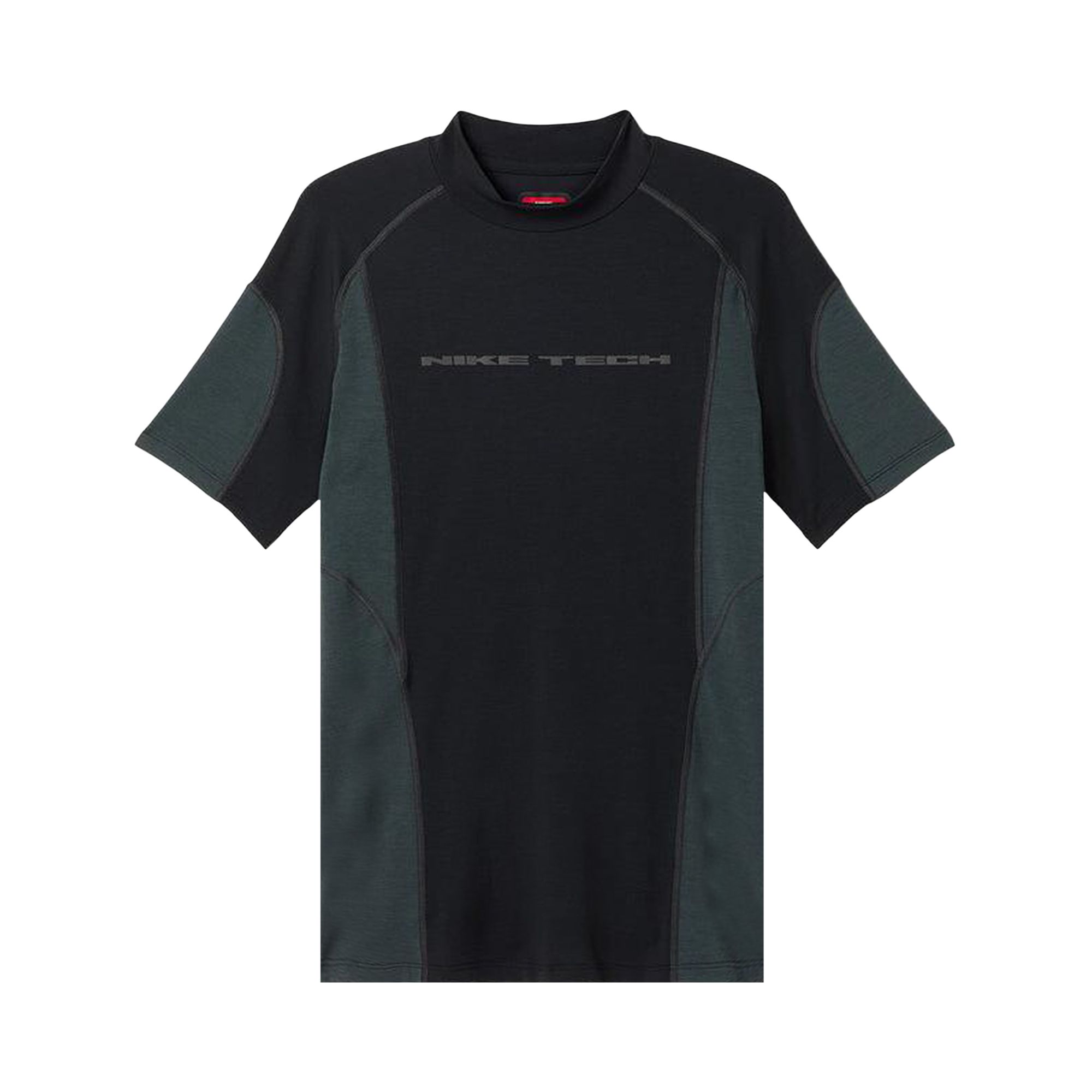 Pre-owned Nike Tech Dri-fit Short-sleeve Base Layer Top 'black/anthracite' | Men's Size L