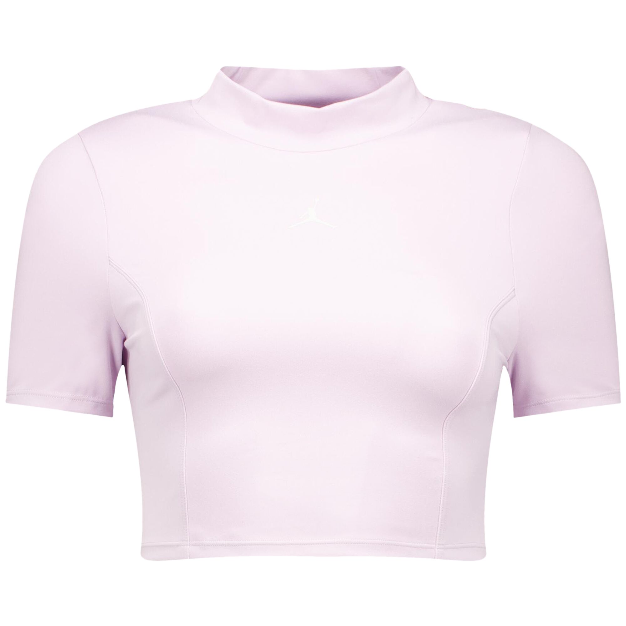 Pre-owned Air Jordan Short-sleeve Knit Crop Top 'doll/white' | Women's Size S