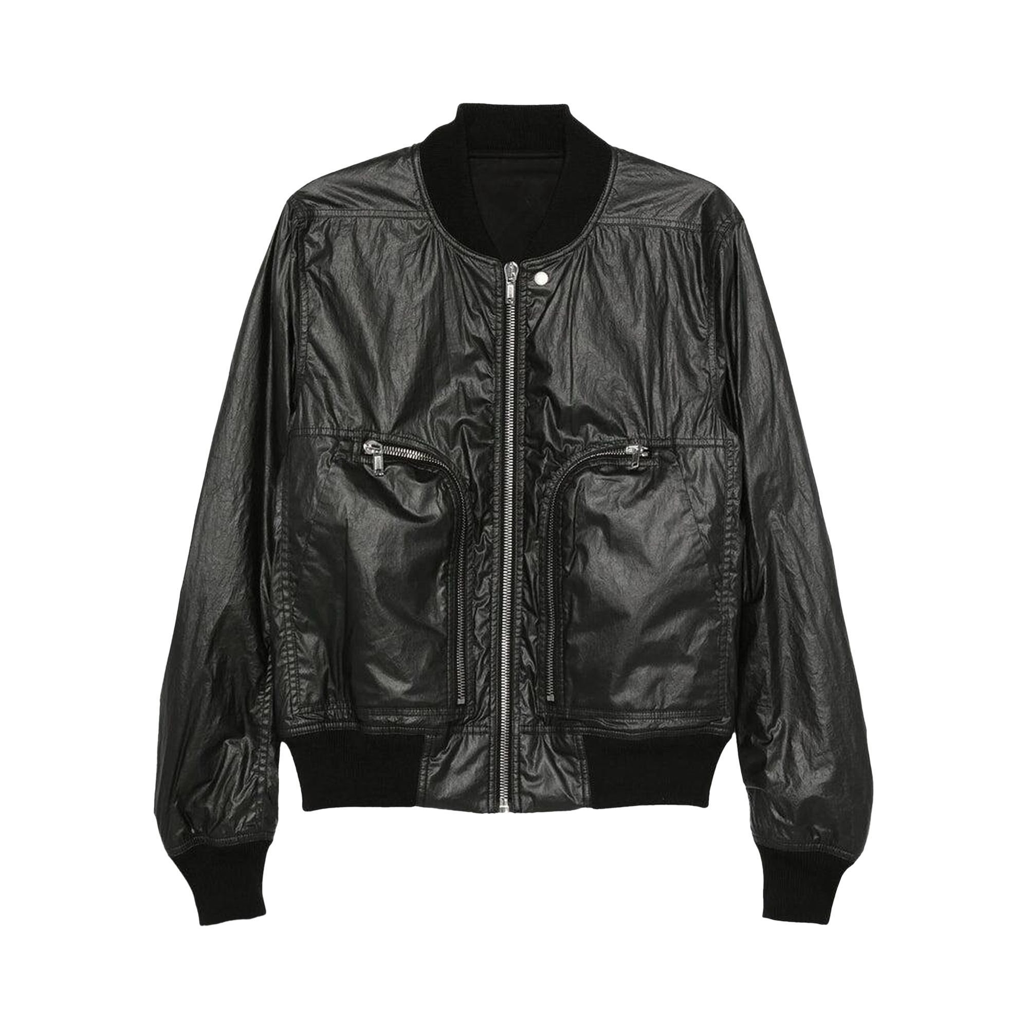 Pre-owned Rick Owens Bauhaus Flight Jacket 'black' | Men's Size 48