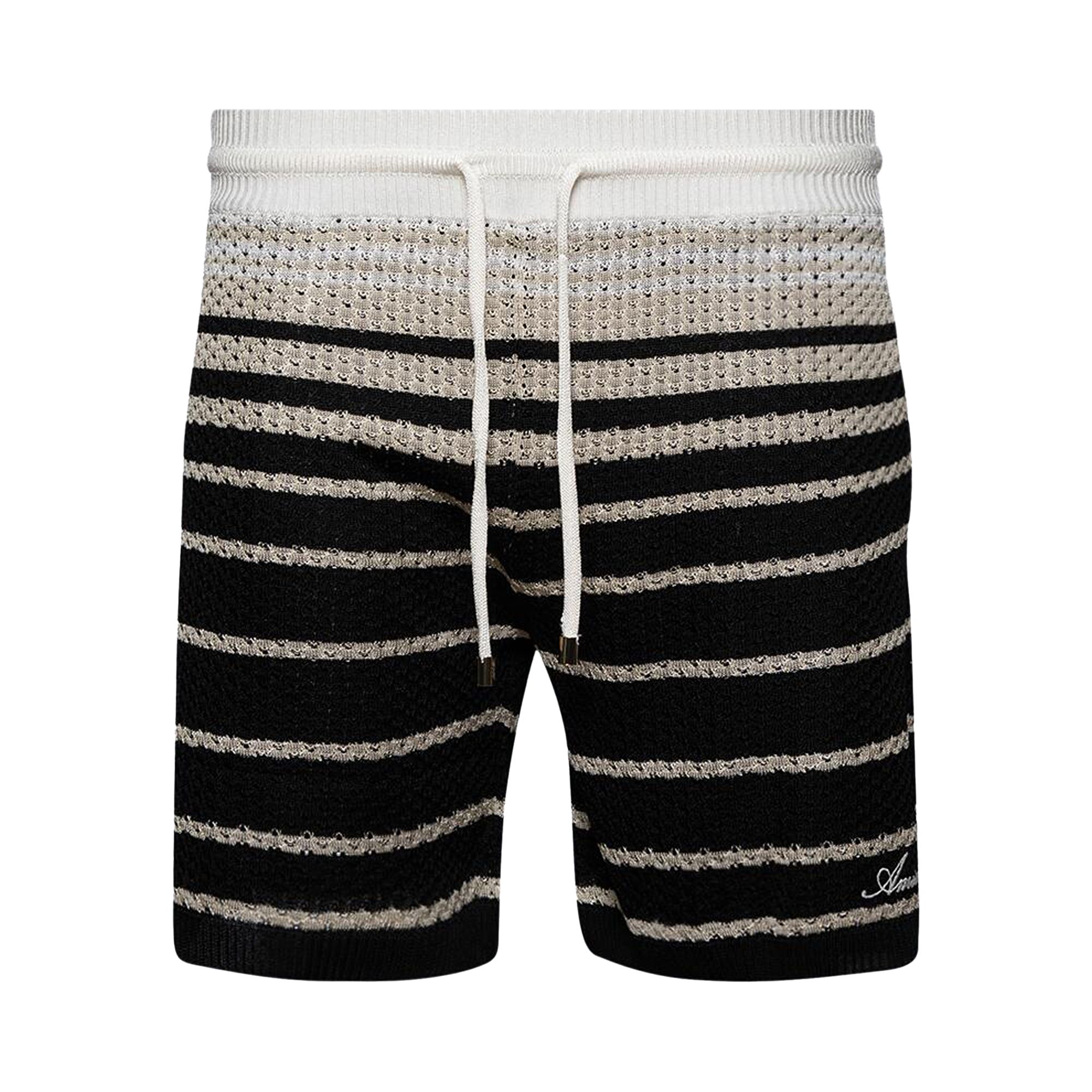 Pre-owned Amiri Striped Short 'black' | Men's Size Xxl