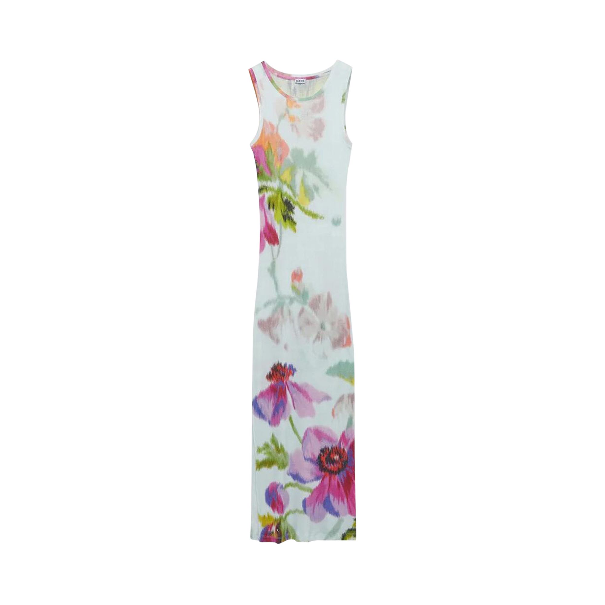 Pre-owned Loewe Tank Dress 'light Blue/multicolor' | Women's Size S