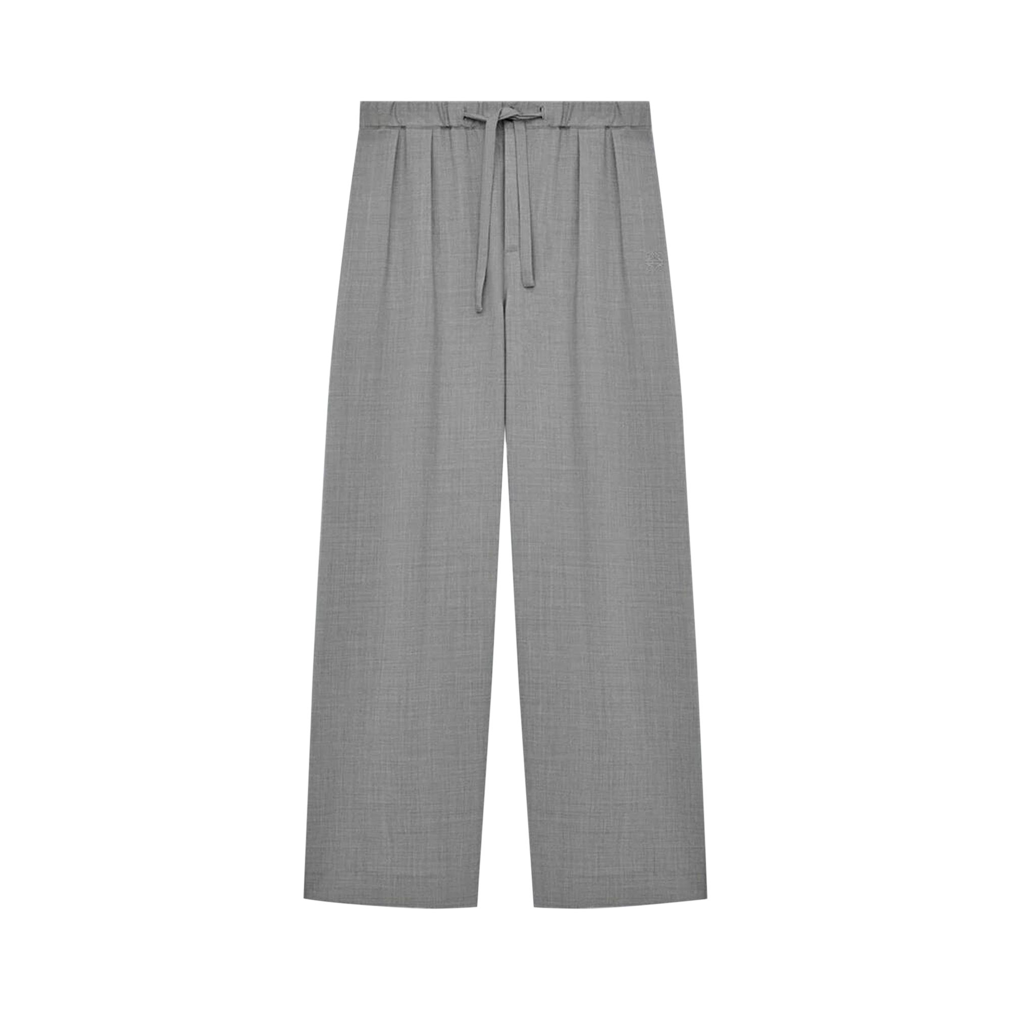 Pre-owned Loewe Drawstring Trousers 'grey' | Men's Size M In Gray