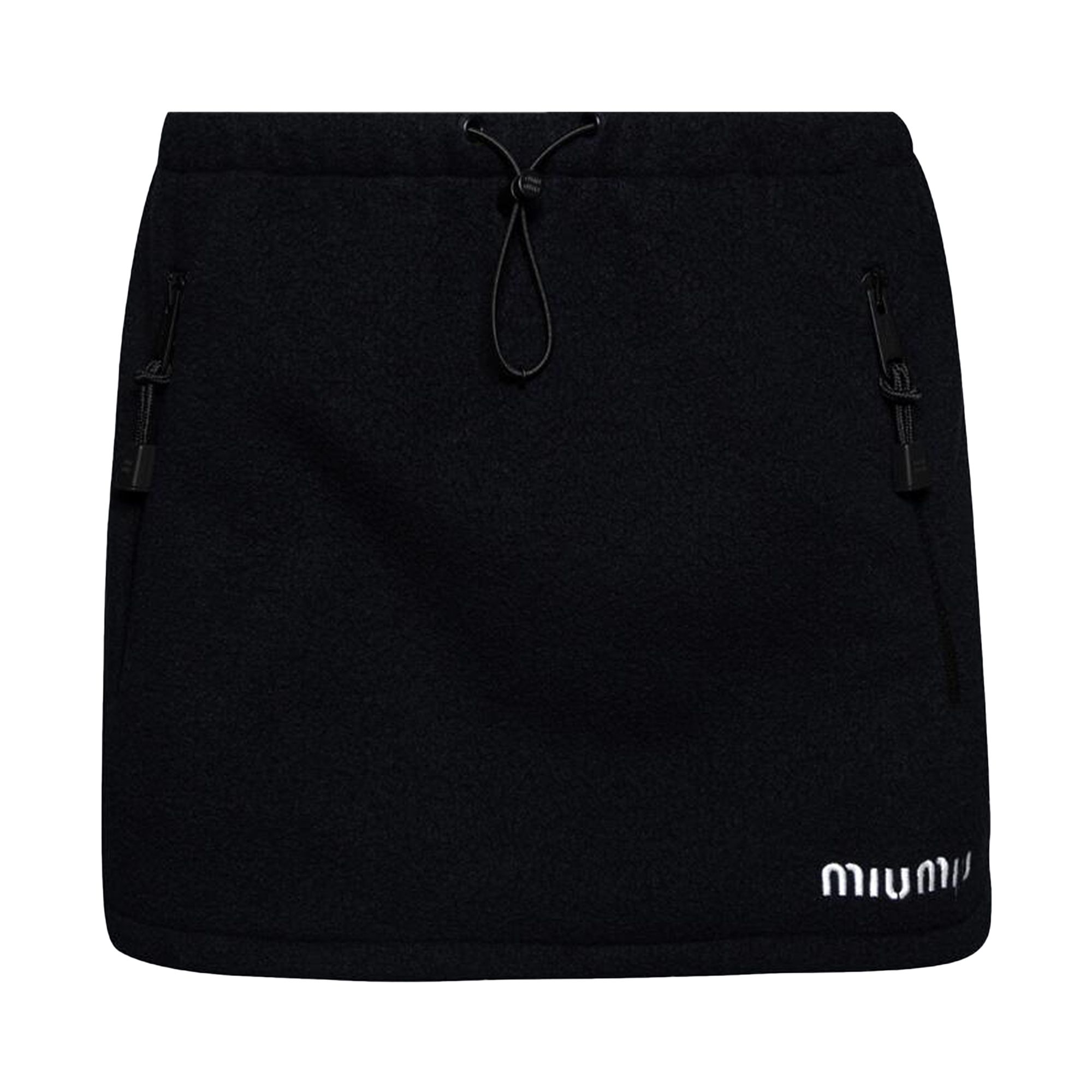 Pre-owned Miu Miu Mini Skirt 'blue' | Women's Size 36