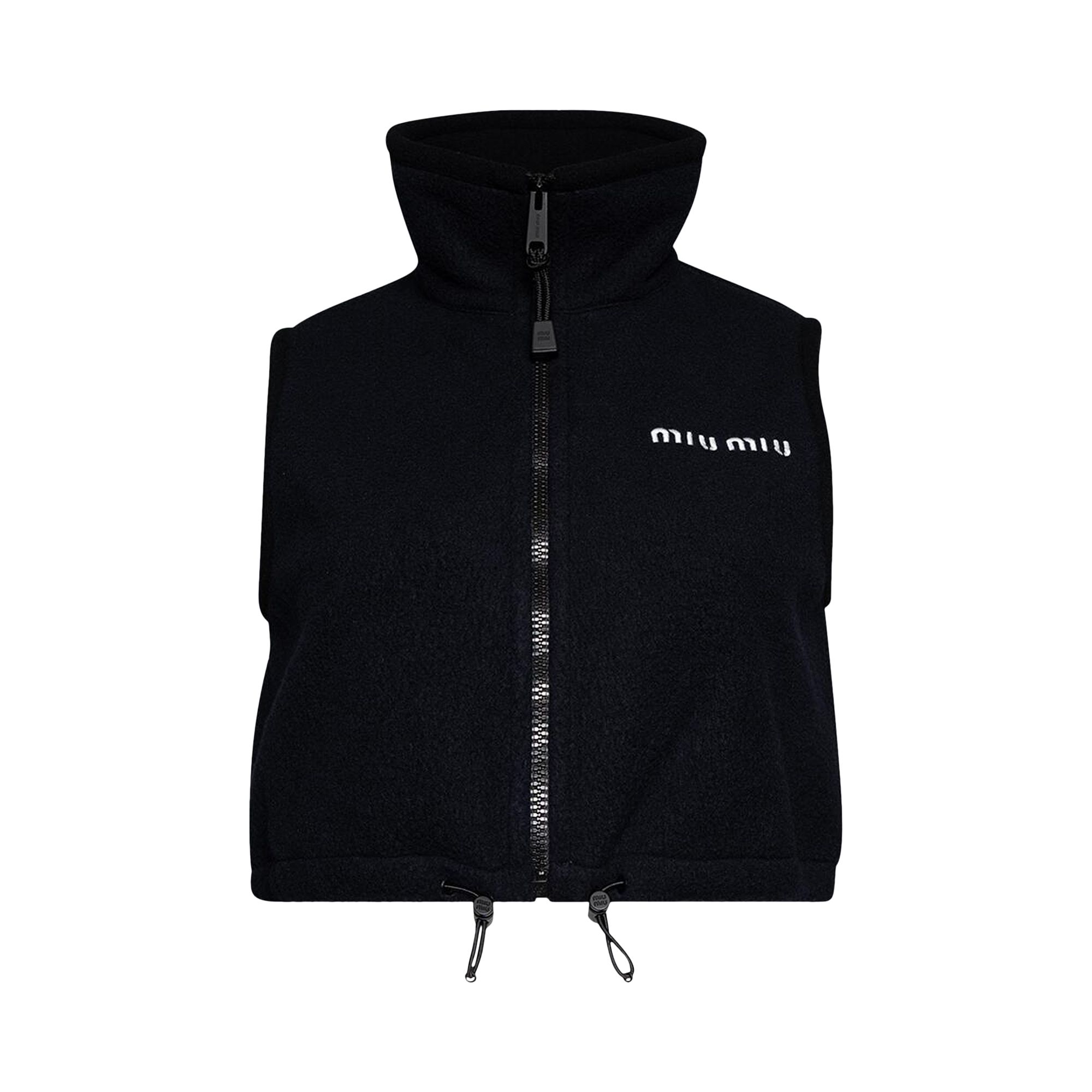 Pre-owned Miu Miu Vest 'blue' | Women's Size 38