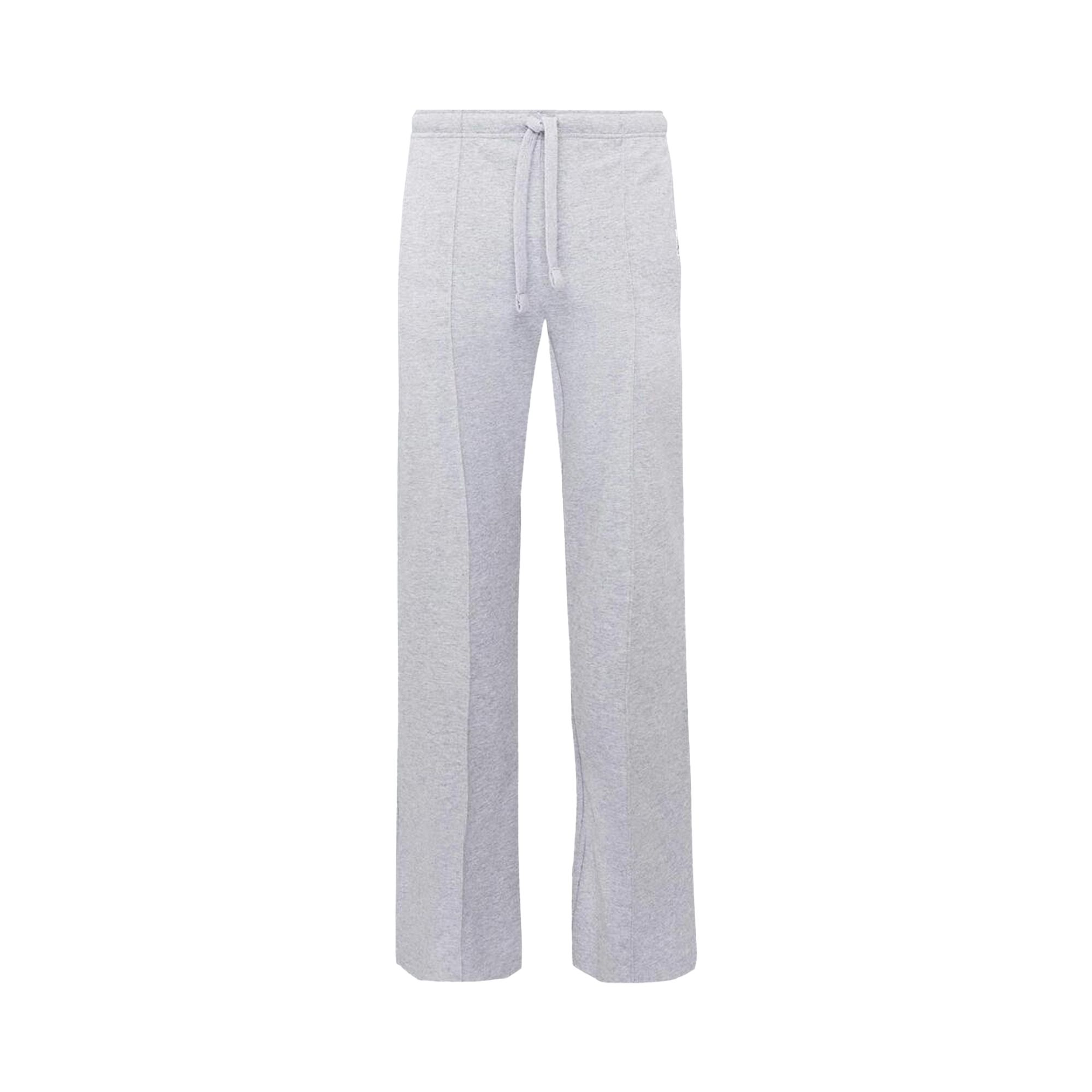 Pre-owned Jw Anderson Pintuck Trackpants 'grey Melange' | Men's Size S In Gray