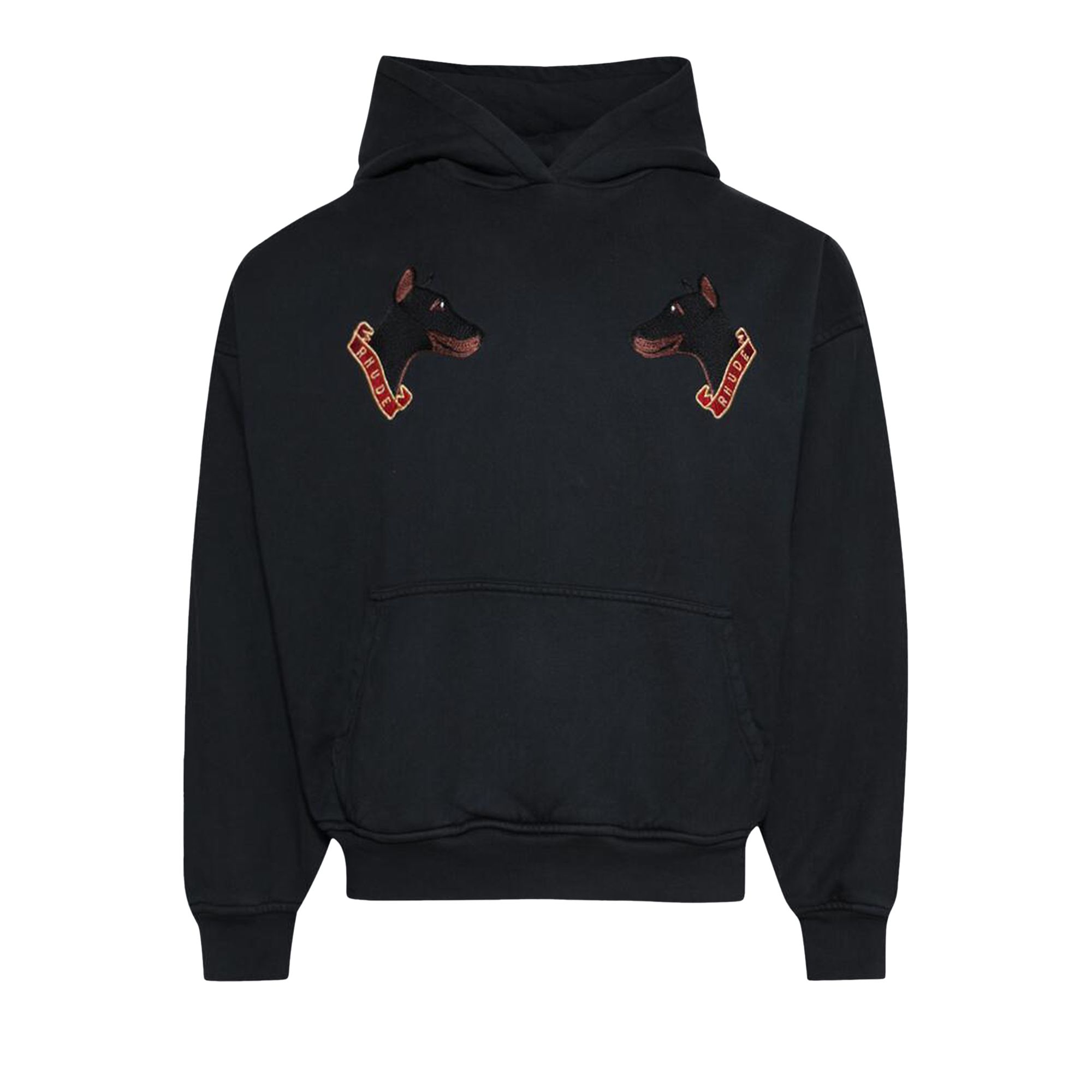 Pre-owned Rhude London Hound Hoodie 'vintage Black' | Men's Size M