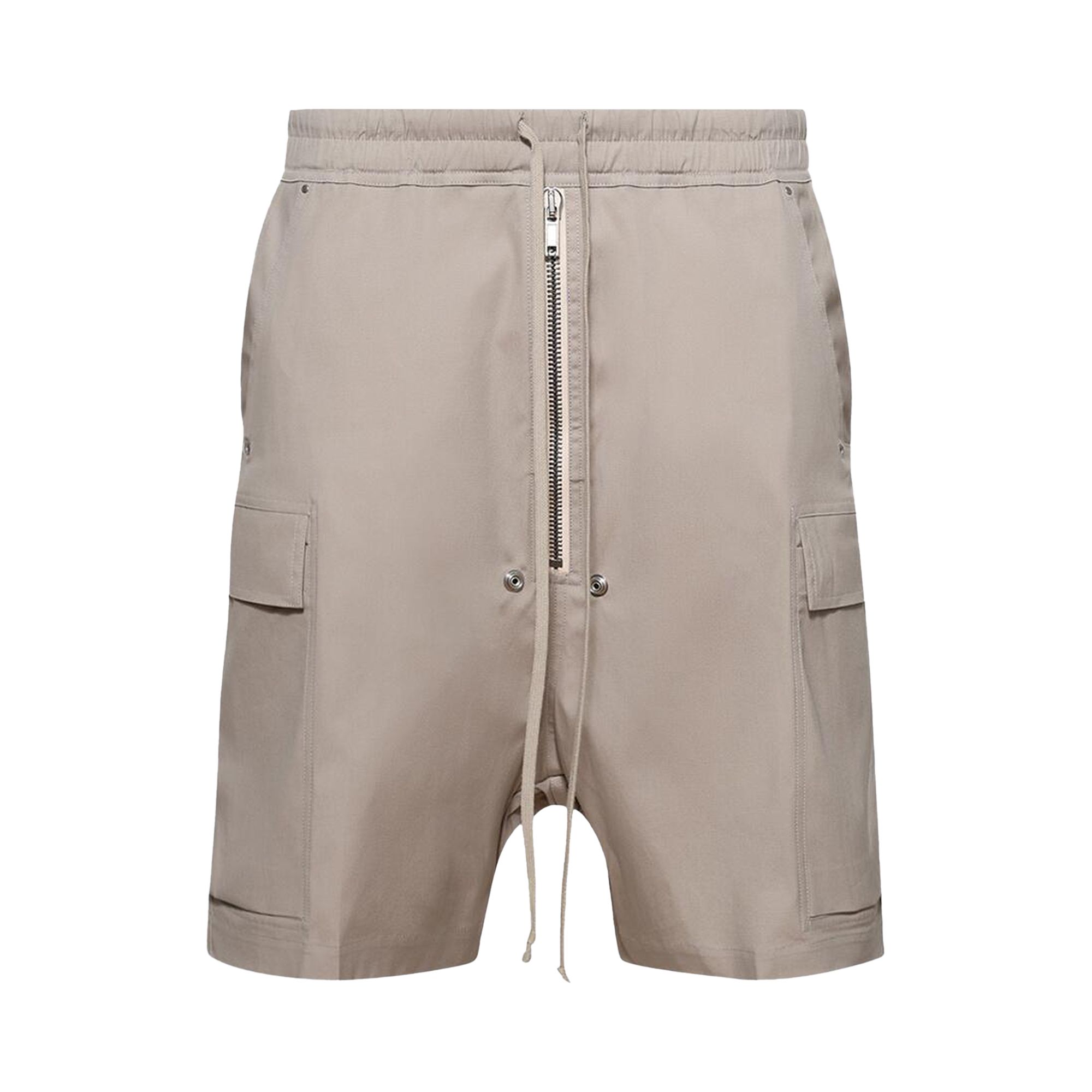 Pre-owned Rick Owens Cargobela Shorts 'pearl' | White | Men's Size 48
