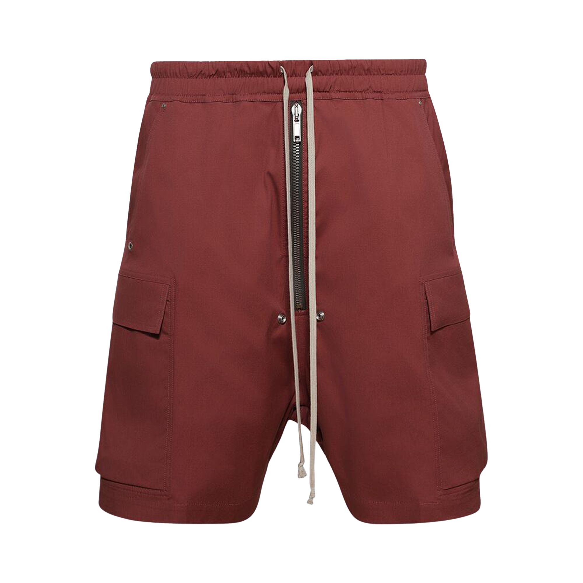 Pre-owned Rick Owens Cargobela Shorts 'rosewood' | Red | Men's Size 56