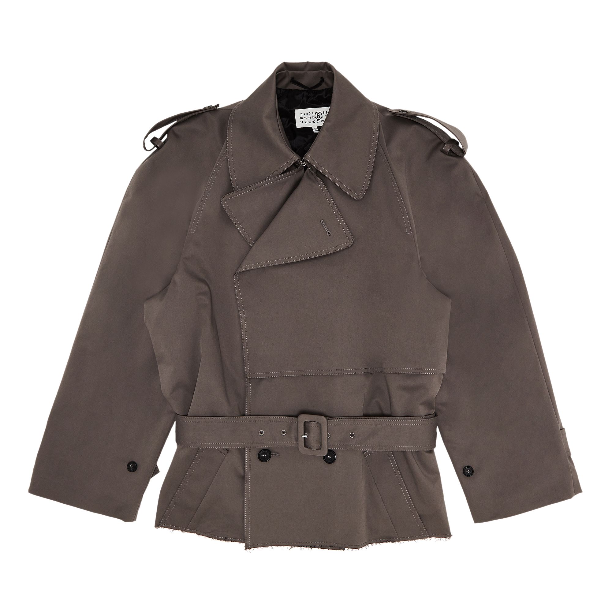 Pre-owned Mm6 Maison Margiela Sports Jacket 'grey' | Women's Size 40 In Gray
