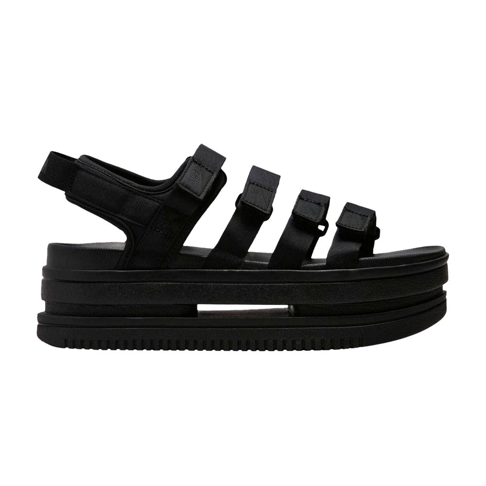 Pre-owned Nike Wmns Icon Classic Sandal 'triple Black' | Women's Size 8