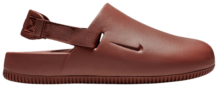 Nike Wmns Calm Mule Red Sepia