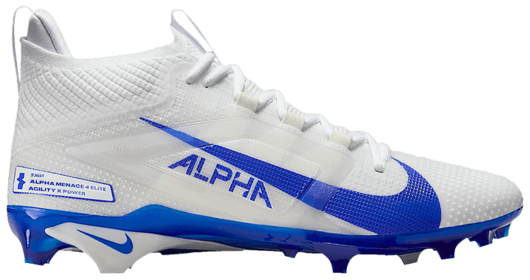 Nike Alpha Menace 4 Elite White Hyper Royal