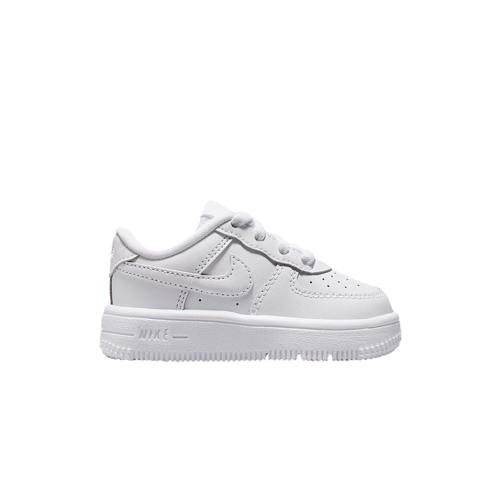 Nike Force 1 Low TD 'Triple White' | Black | Infant Size 4 - IF1674-100
