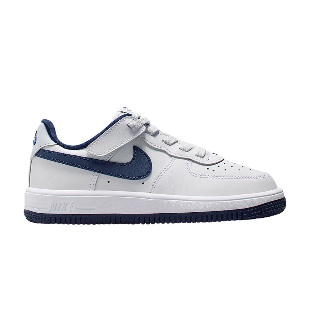 Nike Force 1 Low EasyOn PS 'White Midnight Navy' | Blue | Kid's Size 12 - IH4498-111